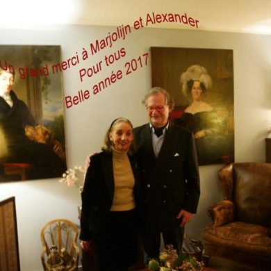 13/01/2017 Cocktail de nouvelle année chez Marjolijn et Alexander van Eys