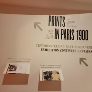 07/04/17 visite au musée Van Gogh “Prints in Paris 1900”